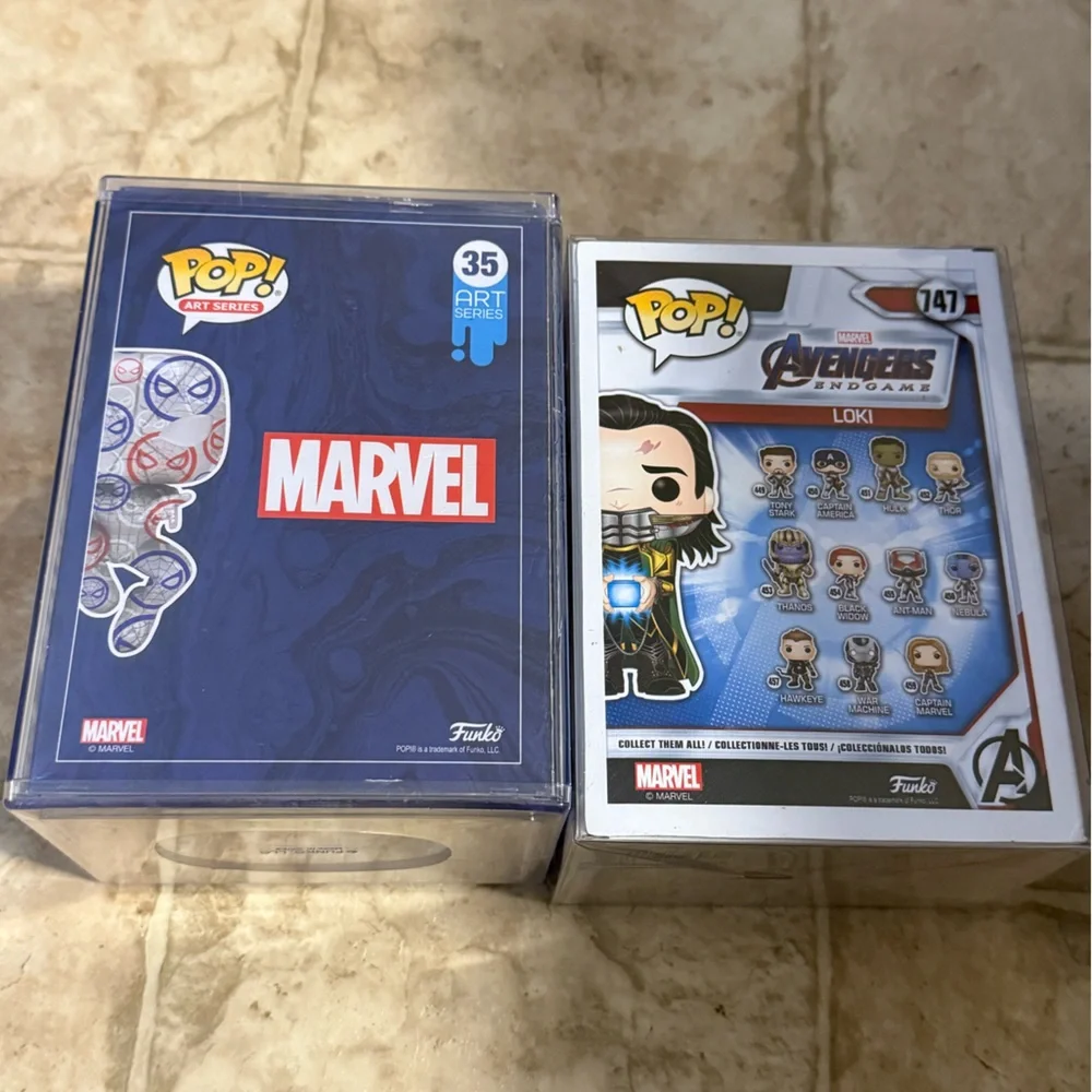 Funko Marvel Bundle Loki and Spiderman - Picture 3 of 6